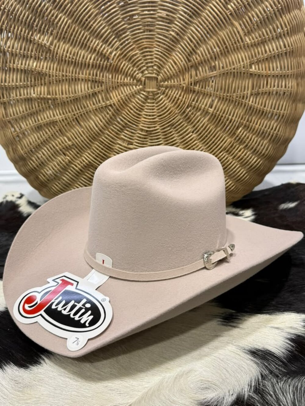 Justin Laredo 3X Silverbelly Wool Cowboy Hat 7 1/8